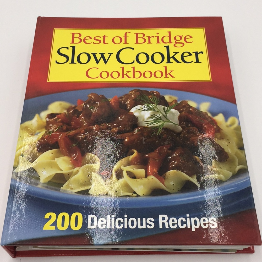 Best of Bridge Slow Cooker Cookbook 200 Recipes Hardcover Sally Vaughan-Johnston